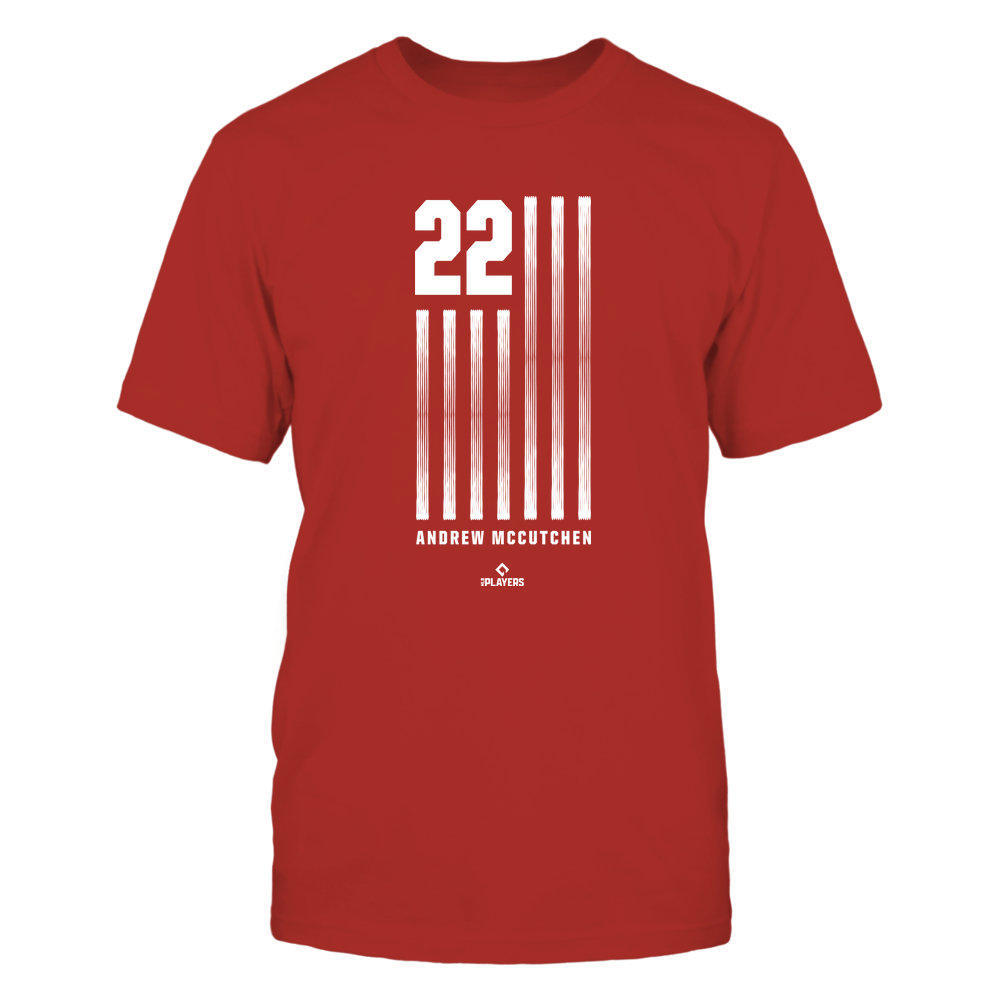 Vintage Flag - Andrew McCutchen Shirt | Philadelphia Baseball | MLBPA | Ballpark MVP