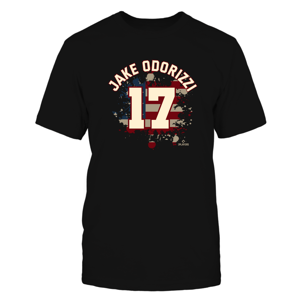 Vintage Flag - Jake Odorizzi Tee | Houston Major League | Ballpark MVP | MLBPA