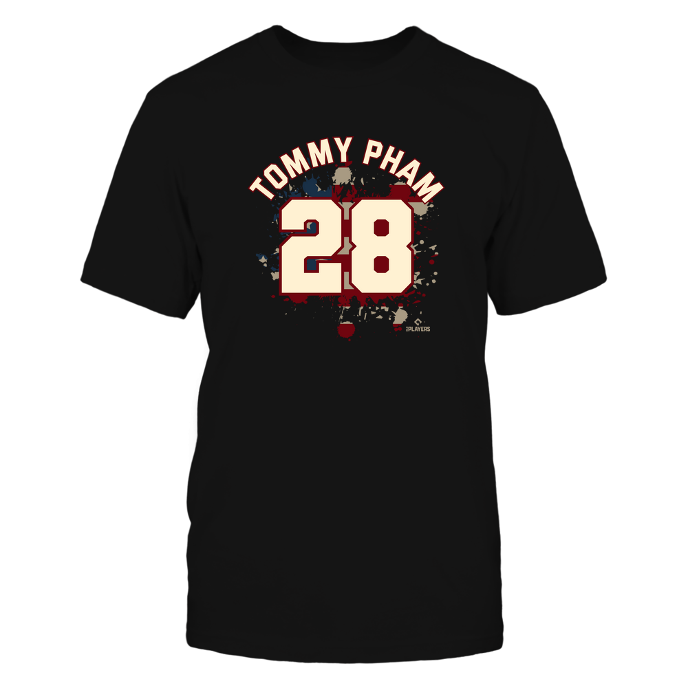 Vintage Flag - Tommy Pham T-Shirt | San Diego Professional Baseball | Ballpark MVP | MLBPA