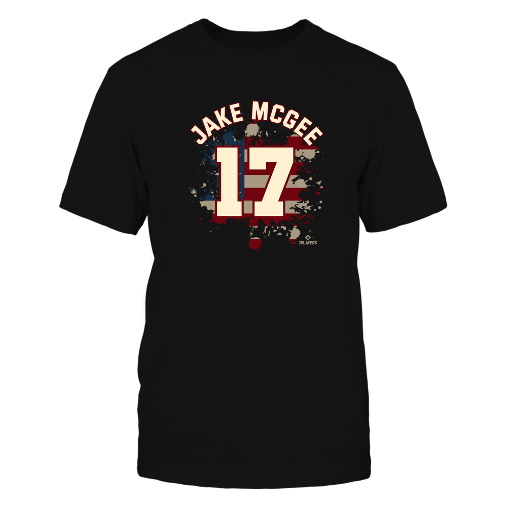 Vintage Flag - Jake McGee Tee | San Francisco Major League Baseball | MLBPA | Ballpark MVP