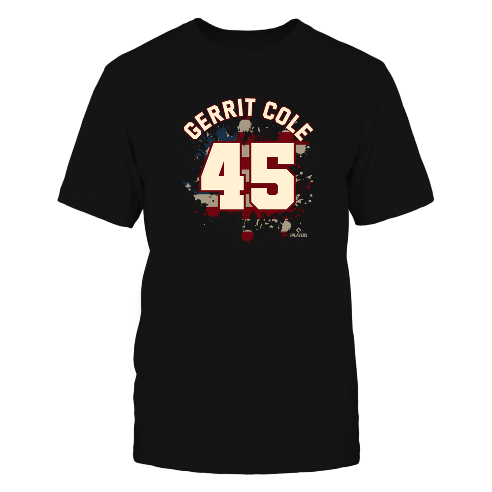 Vintage Flag - Gerrit Cole Tee | New York Y Baseball | MLBPA | Ballpark MVP