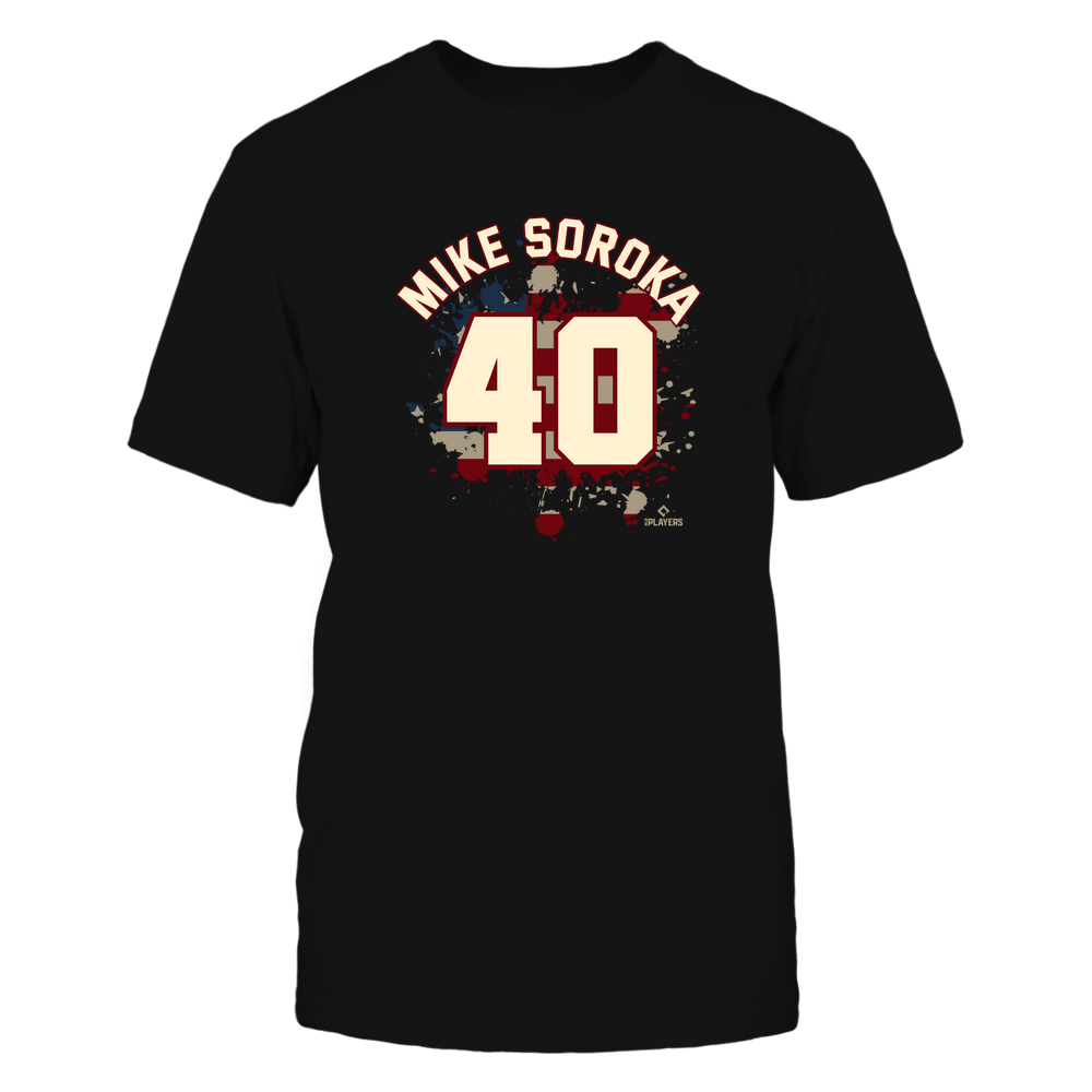 Vintage Flag - Mike Soroka Shirt | Atlanta Major League | MLBPA | Ballpark MVP