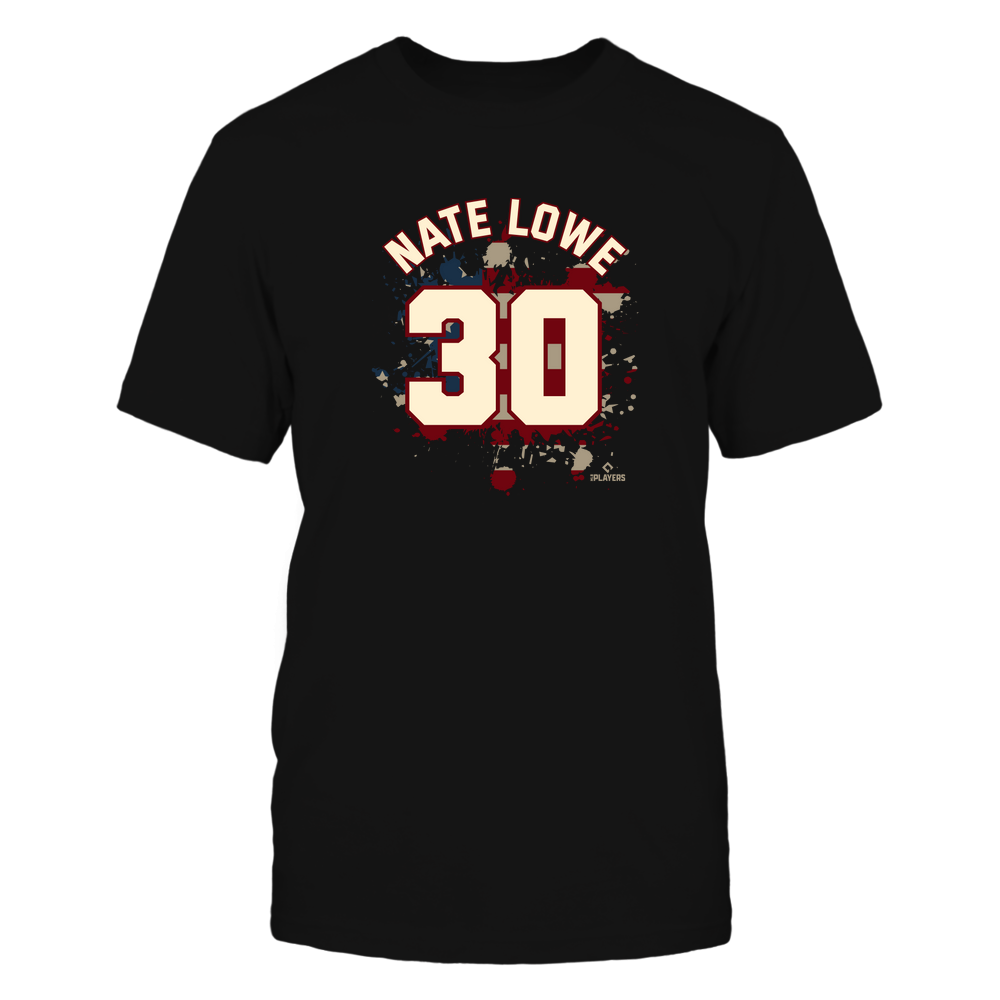 Vintage Flag - Nate Lowe Tee | Texas Major League Baseball | MLBPA | Ballpark MVP