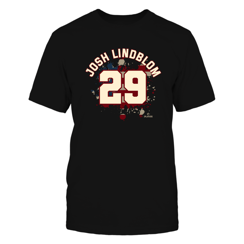 Vintage Flag - Josh Lindblom Tee | Milwaukee Major League Baseball | Ballpark MVP | MLBPA