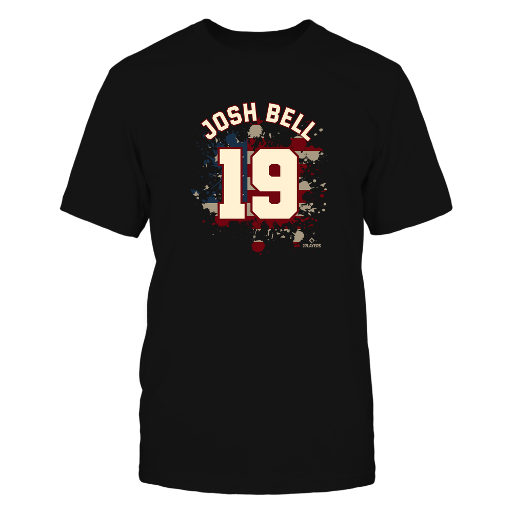 Vintage Flag - Josh Bell T-Shirt | Washington Pro Baseball | MLBPA | Ballpark MVP