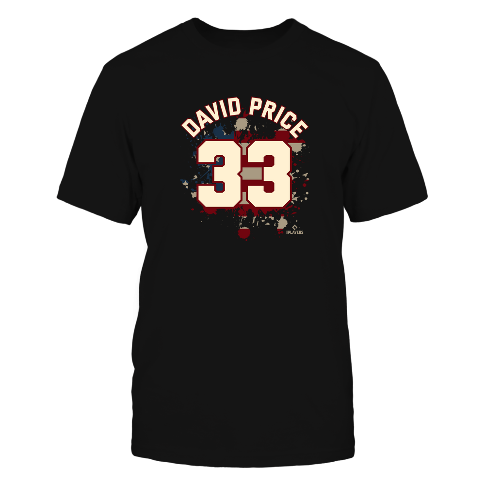 Vintage Flag - David Price Shirt | Los Angeles D Professional Baseball | MLBPA | Ballpark MVP