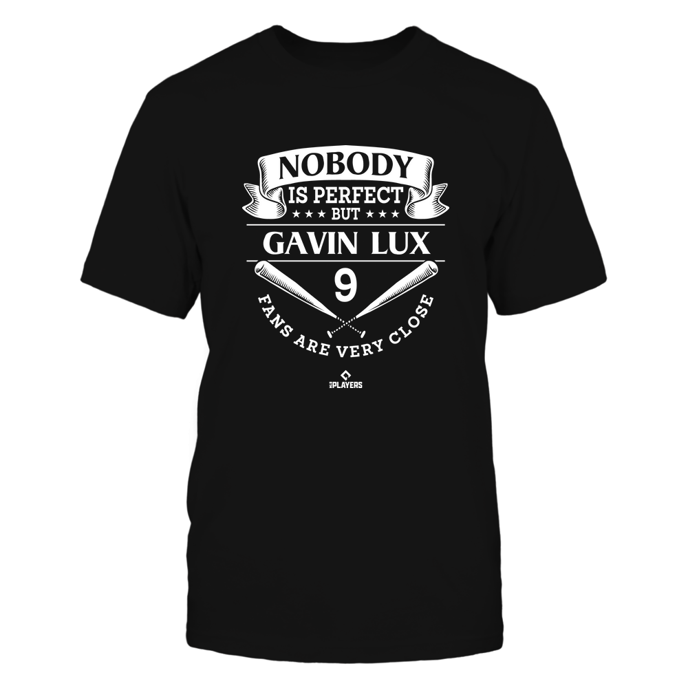 Nobody Is Perfect - Gavin Lux T-Shirt | Los Angeles D Pro Baseball | Ballpark MVP | MLBPA