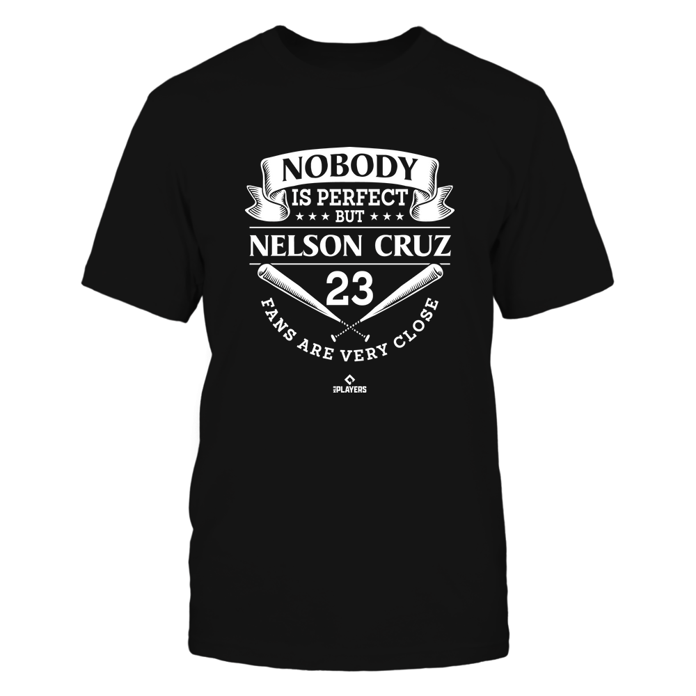 Nobody Is Perfect - Nelson Cruz T-Shirt | Tampa Bay Baseball Team | Ballpark MVP | MLBPA