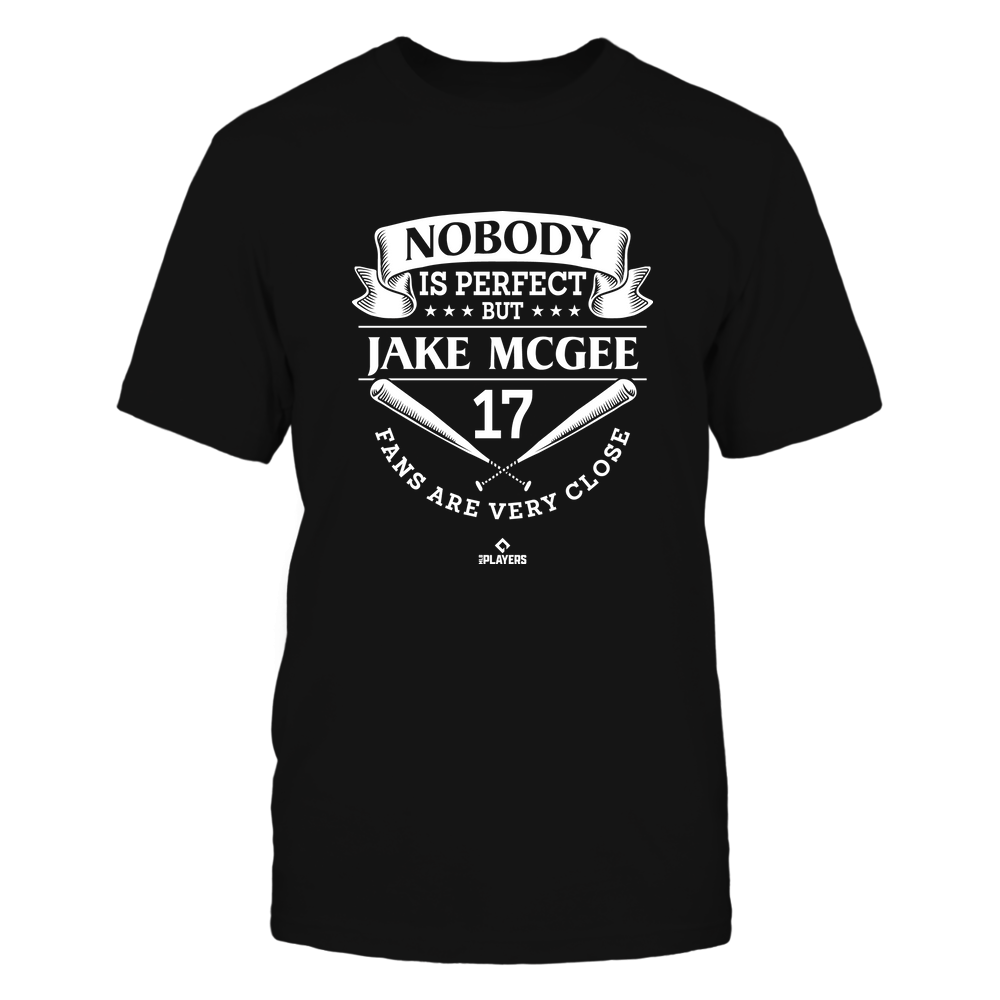 Nobody Is Perfect - Jake McGee T-Shirt | San Francisco Pro Baseball | Ballpark MVP | MLBPA