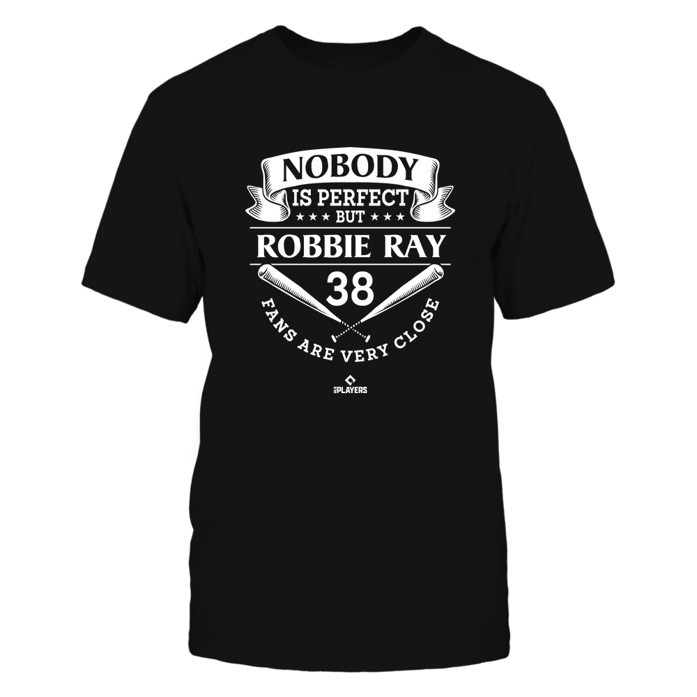 Nobody Is Perfect - Robbie Ray Tee | Toronto MLB Team | Ballpark MVP | MLBPA