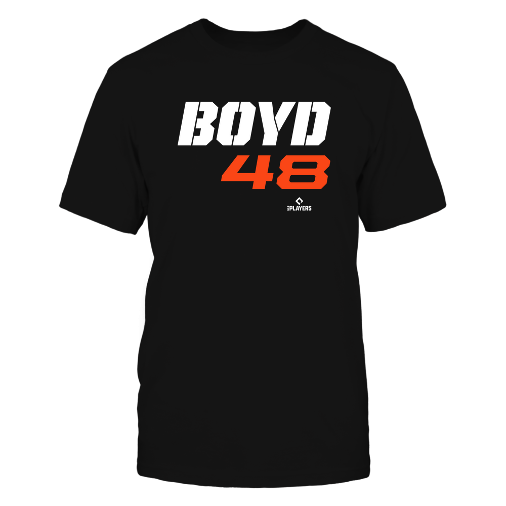 Matthew Boyd Tee | Detroit Major League Baseball | MLBPA | Ballpark MVP