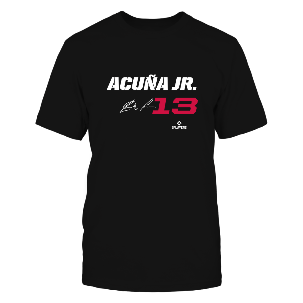 TL - Ronald Acuna Jr Shirt | Atlanta Major League Baseball | Ballpark MVP | MLBPA