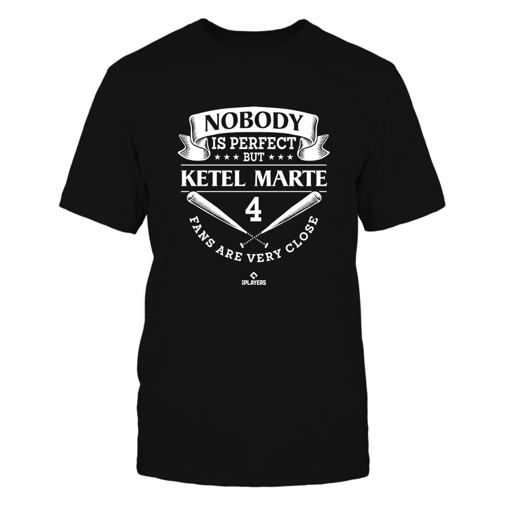 Nobody Is Perfect - Ketel Marte Shirt | Arizona MLB Team | MLBPA | Ballpark MVP