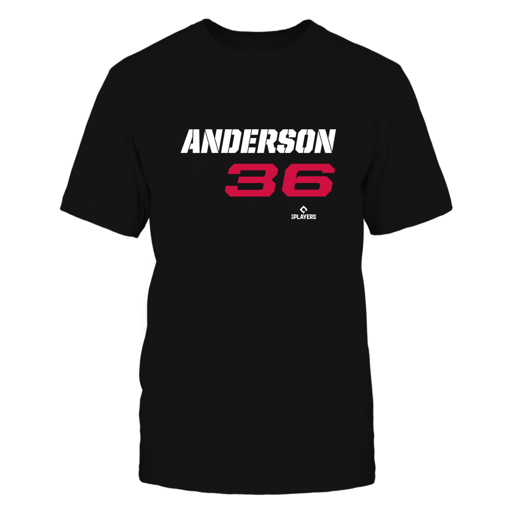 TL - Ian Anderson Tee | Atlanta Professional Baseball Team | MLBPA | Ballpark MVP