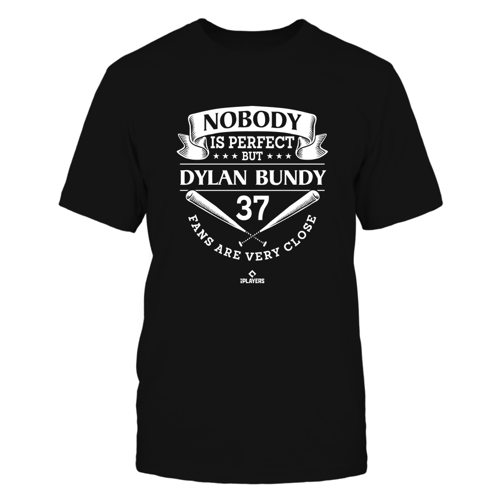 Nobody Is Perfect - Dylan Bundy Tee | Minnesota Major League Baseball | Ballpark MVP | MLBPA