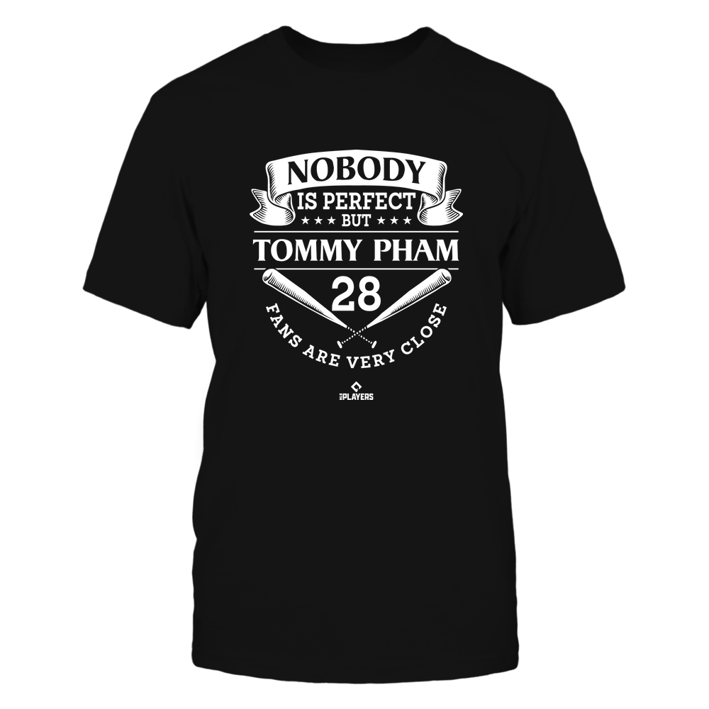 Nobody Is Perfect - Tommy Pham Tee | San Diego Professional Baseball Team | Ballpark MVP | MLBPA