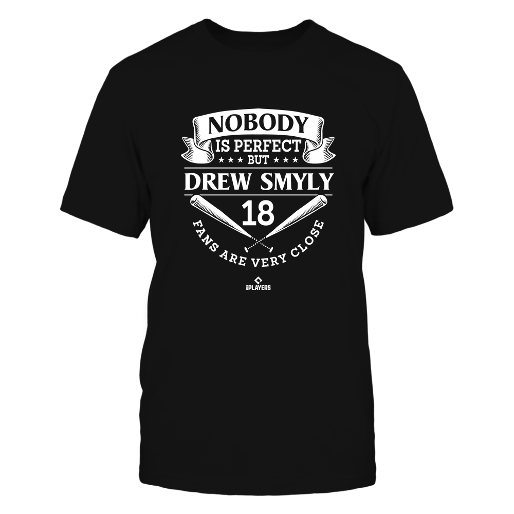 Nobody Is Perfect - Drew Smyly Tee | Atlanta Pro Baseball Team | MLBPA | Ballpark MVP