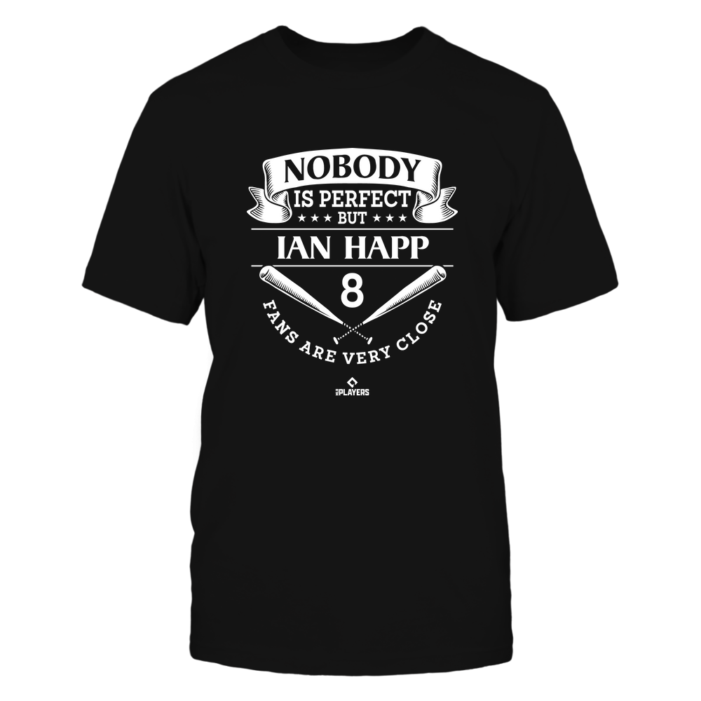 Nobody Is Perfect - Ian Happ Tee | Chicago C Major League Baseball Team | Ballpark MVP | MLBPA