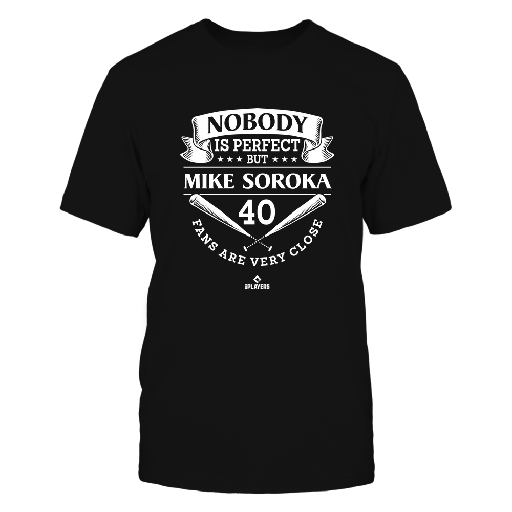 Nobody Is Perfect - Mike Soroka Tee | Atlanta Baseball | Ballpark MVP | MLBPA