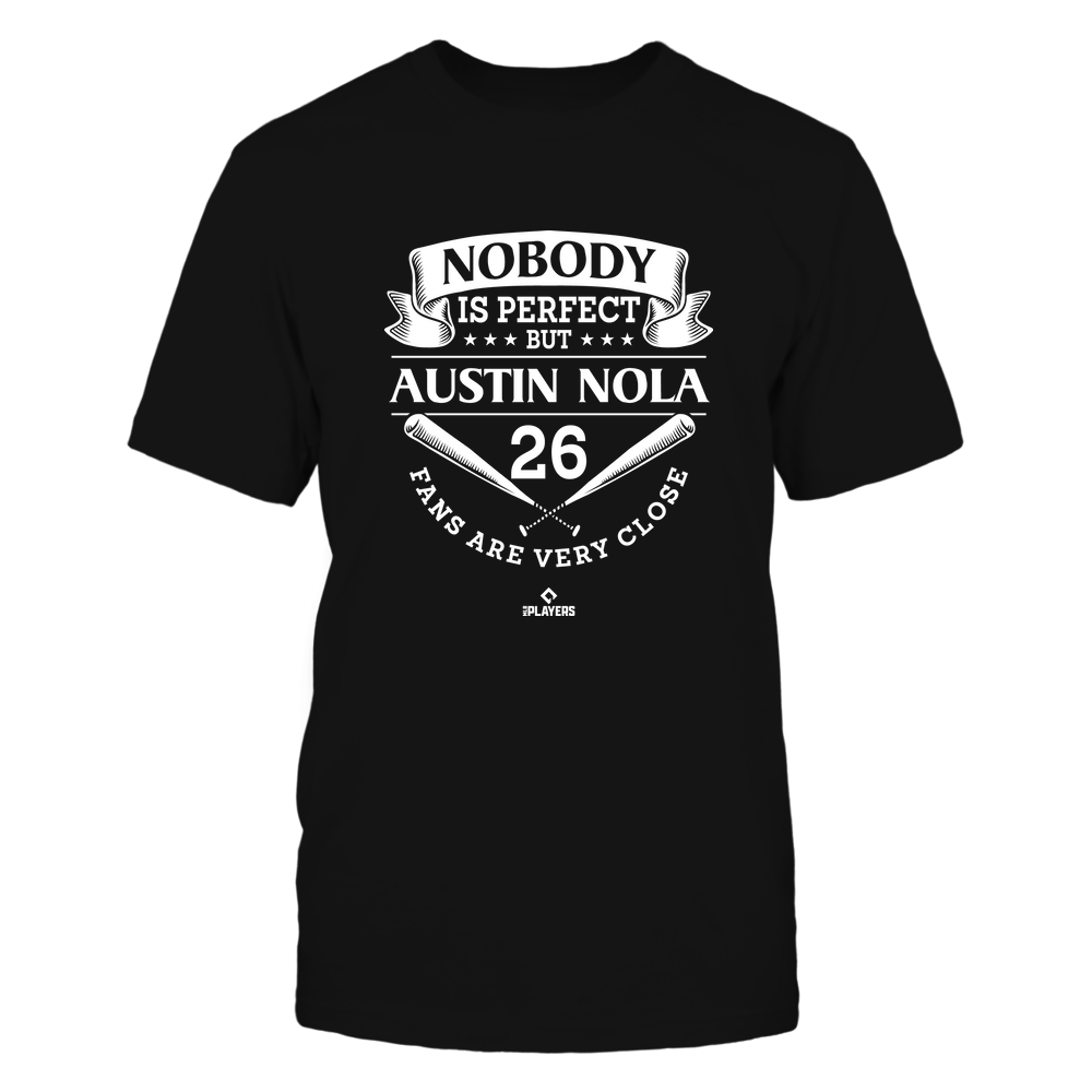 Nobody Is Perfect - Austin Nola Tee | San Diego Major League | MLBPA | Ballpark MVP