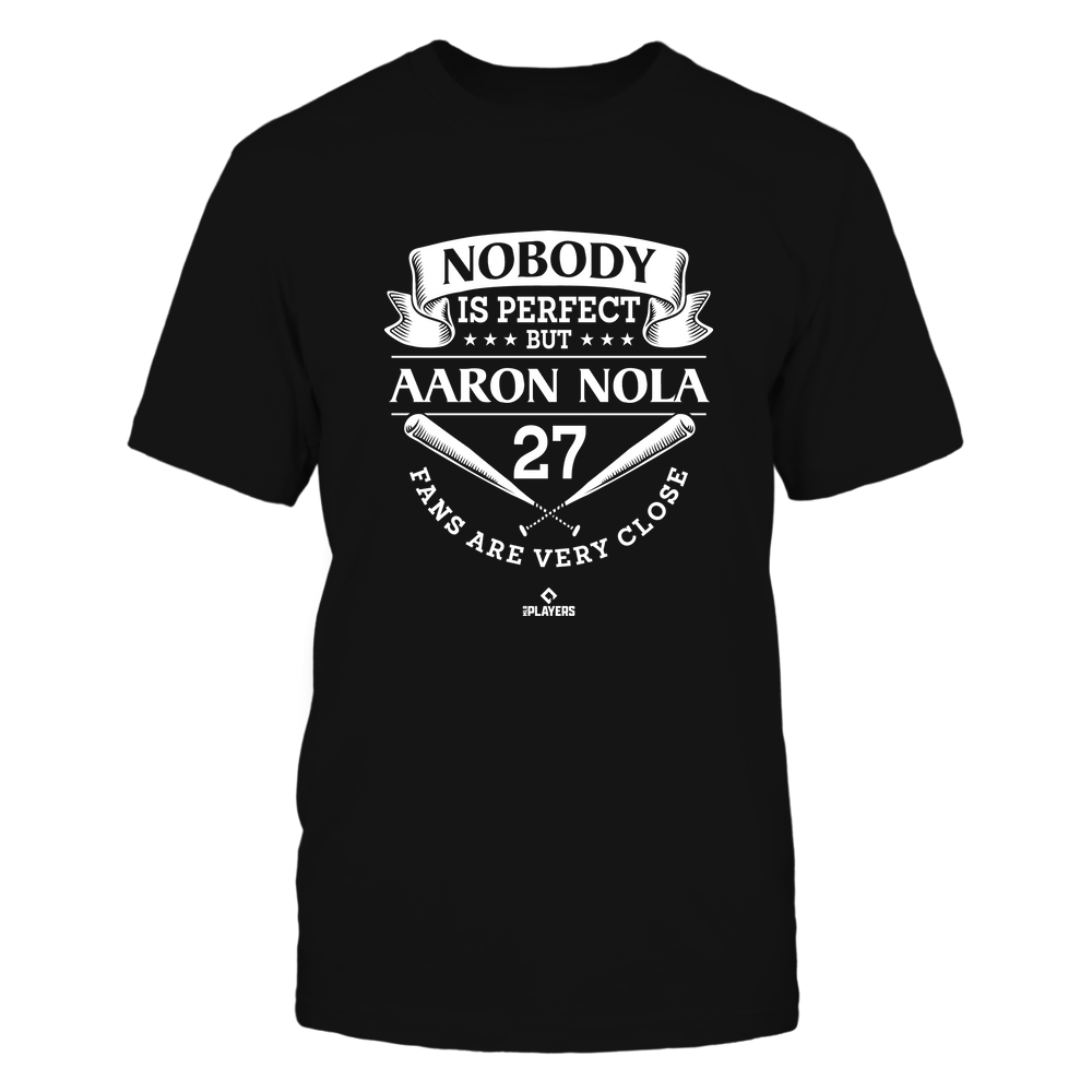 Nobody Is Perfect - Aaron Nola Tee | Philadelphia Professional Baseball | MLBPA | Ballpark MVP