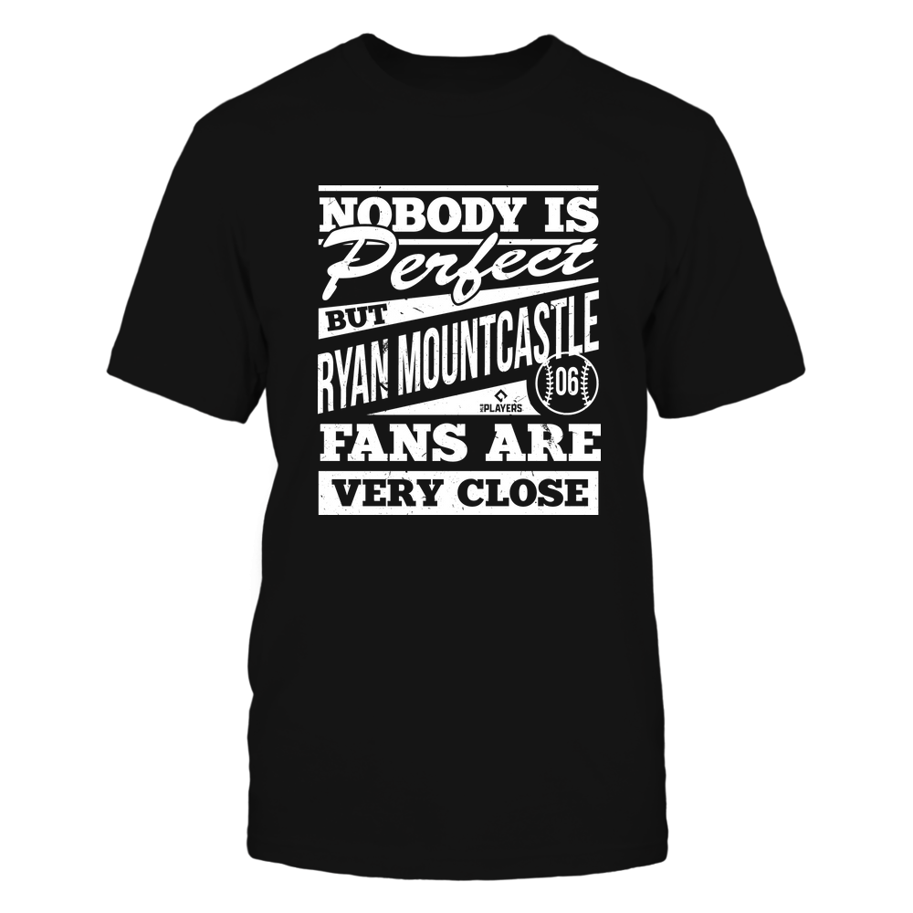 Nobody Is Perfect - Ryan Mountcastle Tee | Baltimore Major League Baseball | MLBPA | Ballpark MVP