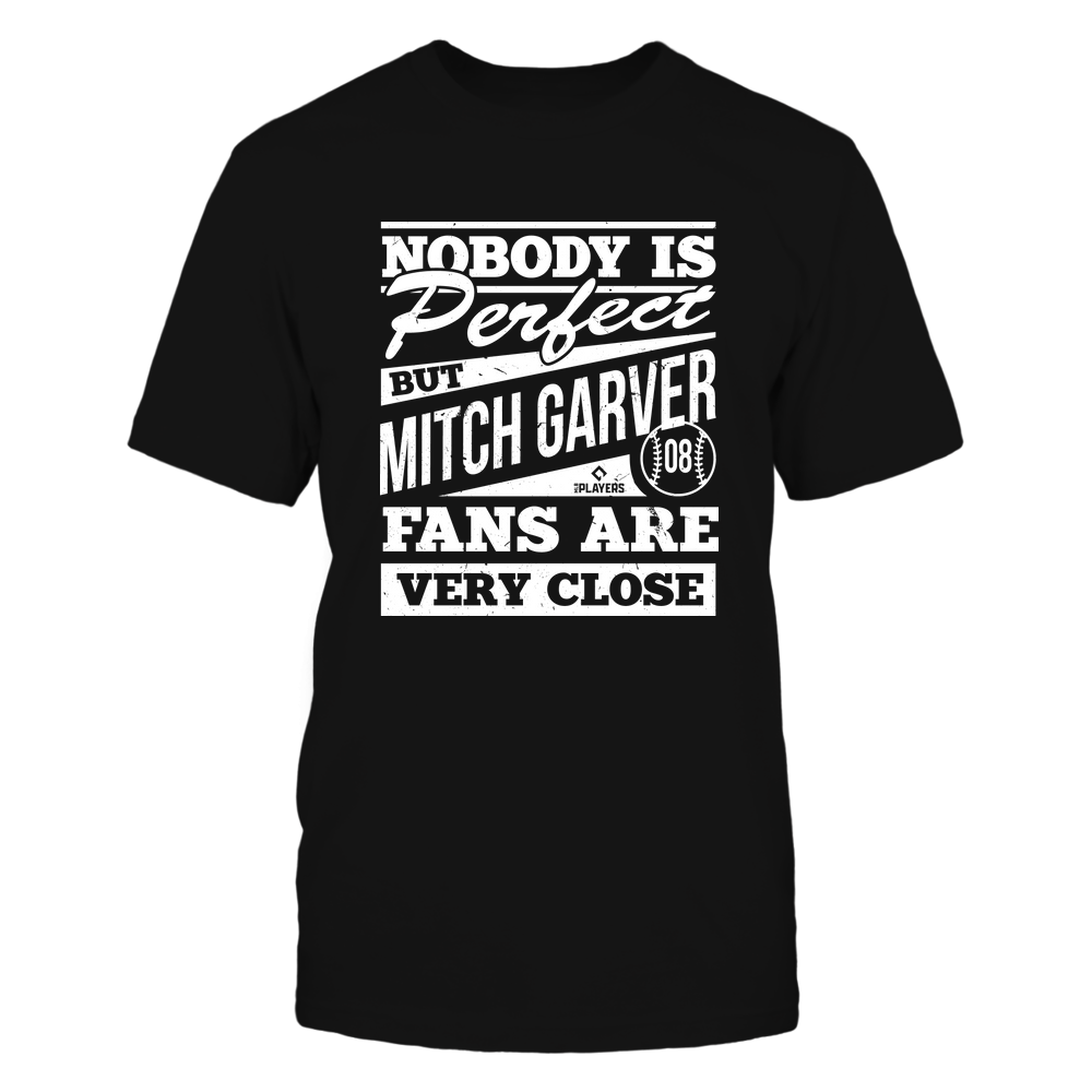 Nobody Is Perfect - Mitch Garver Tee | Minnesota Baseball | Ballpark MVP | MLBPA