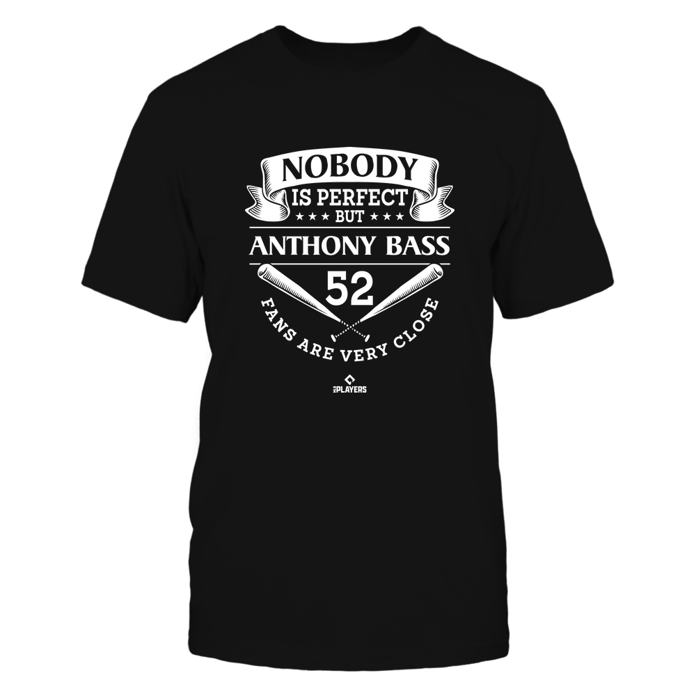 Nobody Is Perfect - Anthony Bass T-Shirt | Miami Pro Baseball | MLBPA | Ballpark MVP