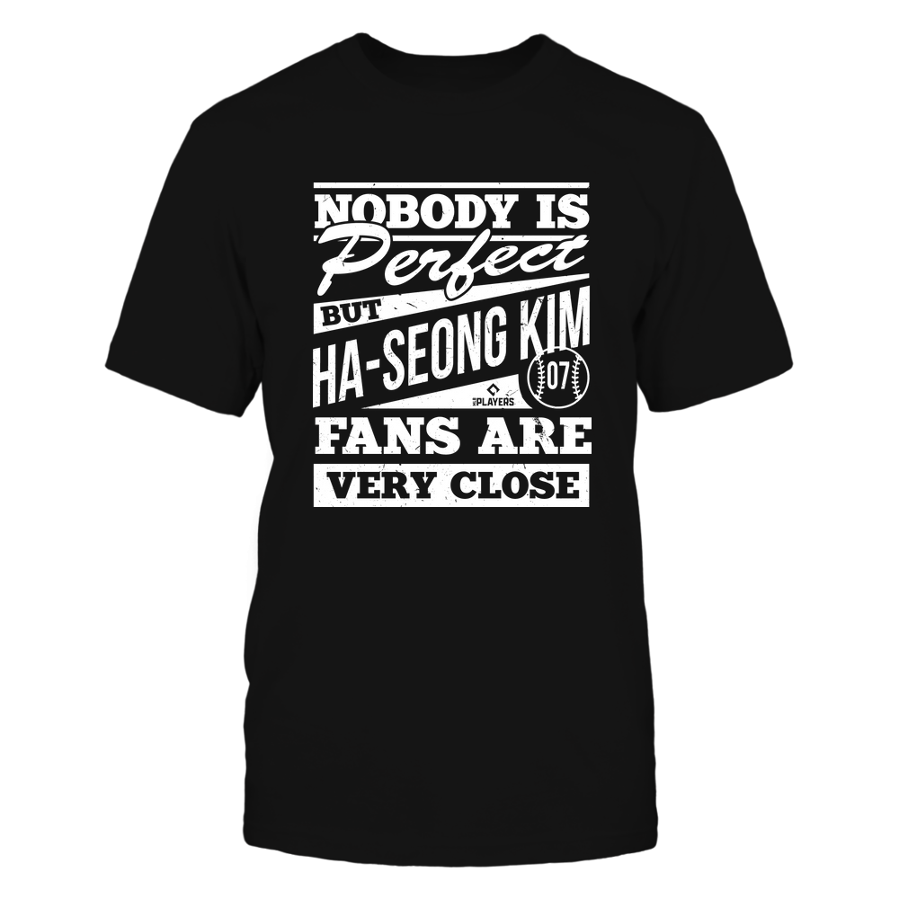 Nobody Is Perfect - Ha-seong Kim Tee | San Diego Major League Team | MLBPA | Ballpark MVP