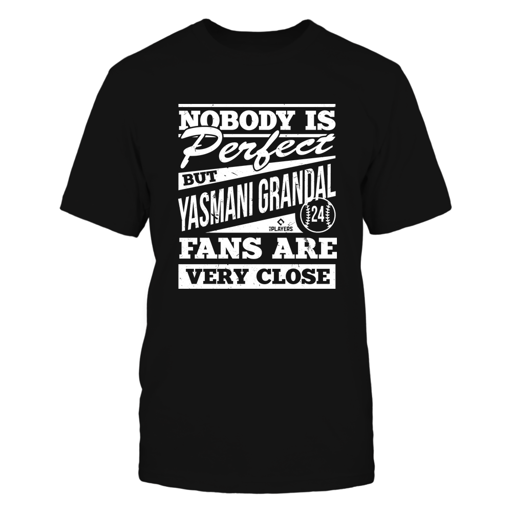 Nobody Is Perfect - Yasmani Grandal Tee | Chicago W Baseball Team | Ballpark MVP | MLBPA