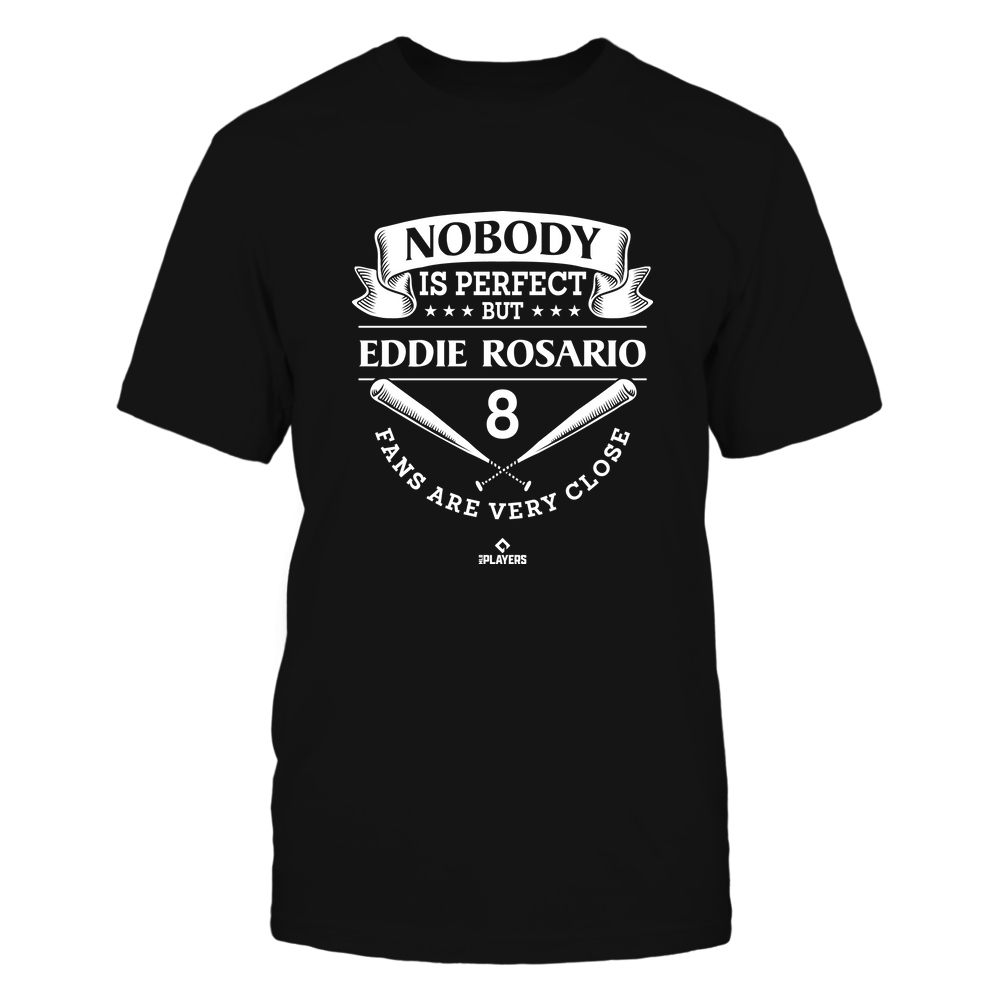 Nobody Is Perfect - Eddie Rosario T-Shirt | Atlanta Baseball | MLBPA | Ballpark MVP