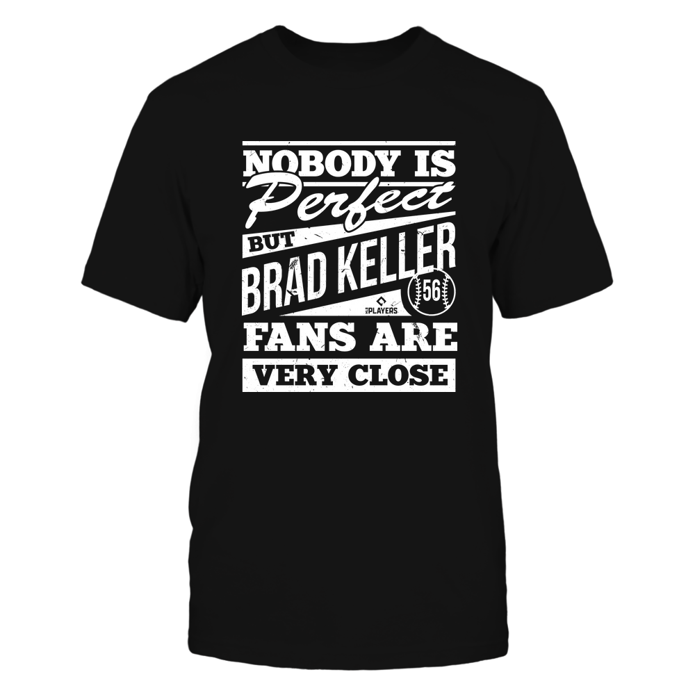 Nobody Is Perfect - Brad Keller Tee | Kansas City Pro Baseball | Ballpark MVP | MLBPA