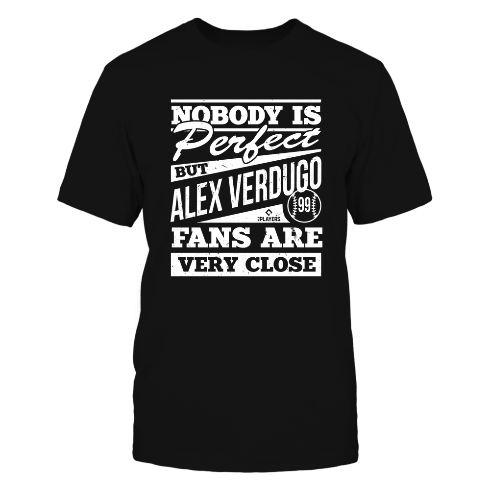 Nobody Is Perfect - Alex Verdugo Shirt | Boston Major League Baseball | MLBPA | Ballpark MVP