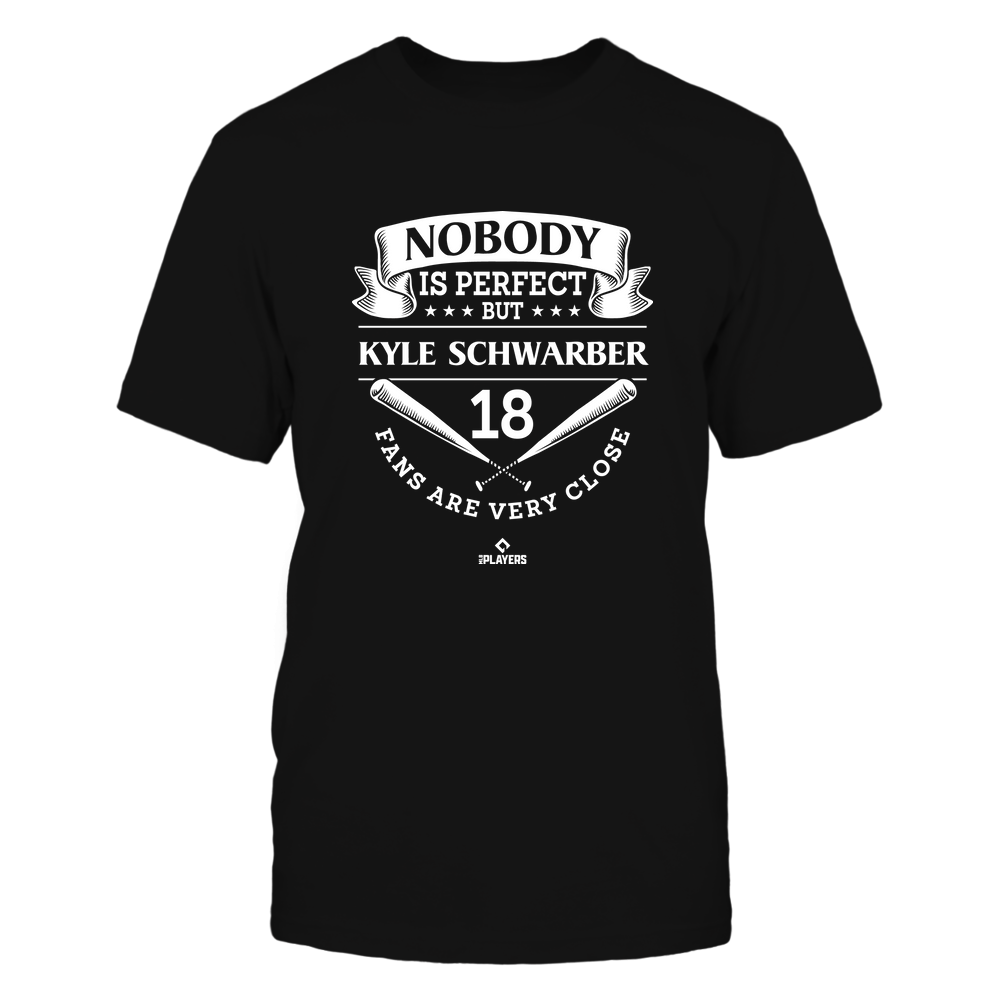 Nobody Is Perfect - Kyle Schwarber Shirt | Boston Pro Baseball | MLBPA | Ballpark MVP