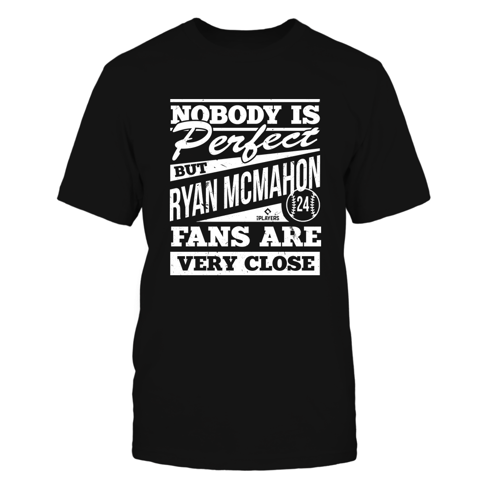 Nobody Is Perfect - Ryan McMahon Tee | Colorado Pro Baseball Team | Ballpark MVP | MLBPA