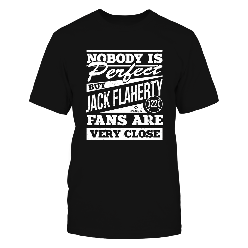 Nobody Is Perfect - Jack Flaherty Shirt | St. Louis Pro Baseball | Ballpark MVP | MLBPA