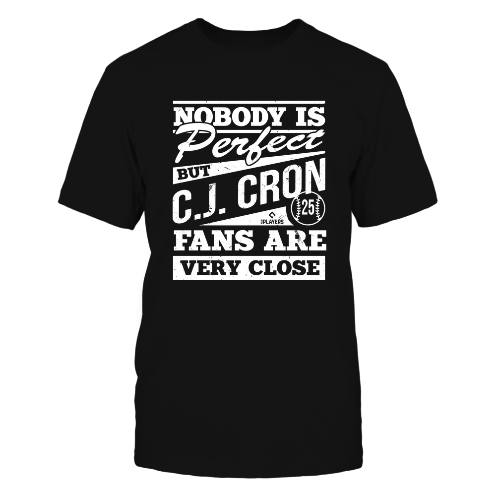 Nobody Is Perfect - C.J. Cron Shirt | Colorado Professional Baseball | Ballpark MVP | MLBPA