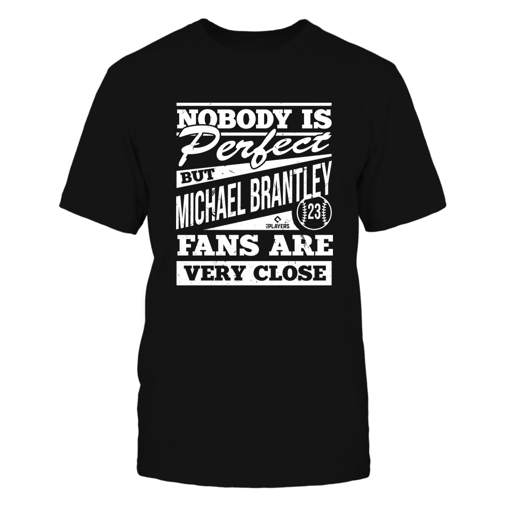 Nobody Is Perfect - Michael Brantley Shirt | Houston MLB Team | MLBPA | Ballpark MVP