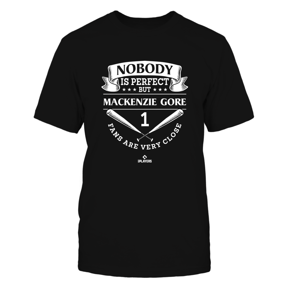 Nobody Is Perfect - MacKenzie Gore Tee | San Diego Baseball Team | Ballpark MVP | MLBPA