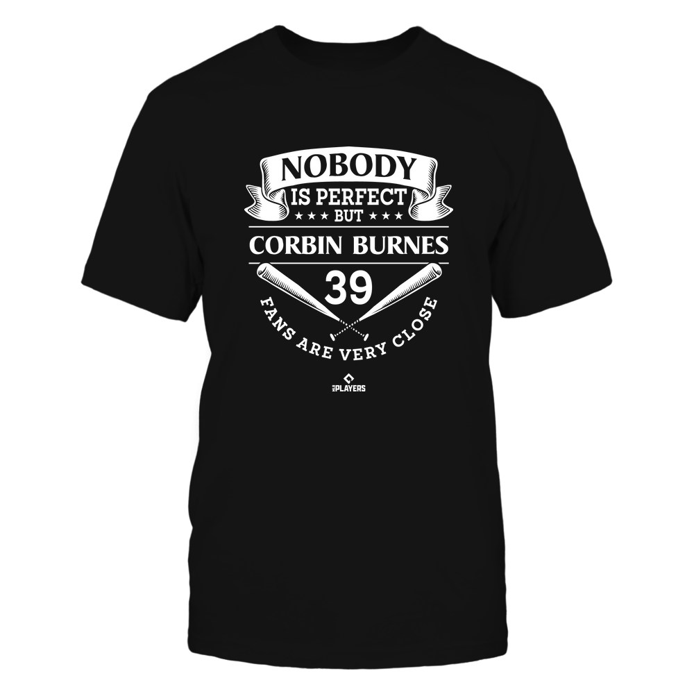 Nobody Is Perfect - Corbin Burnes Shirt | Milwaukee Major League Team | MLBPA | Ballpark MVP