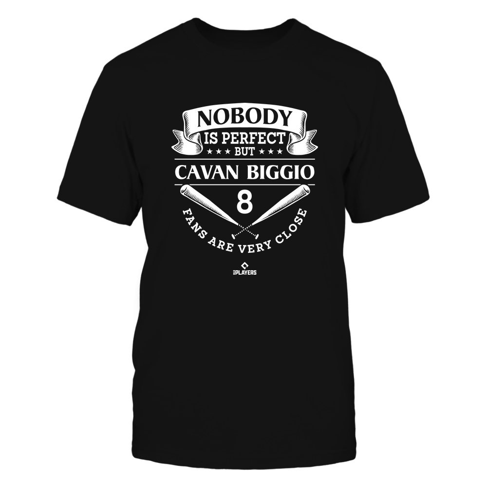 Nobody Is Perfect - Cavan Biggio Shirt | Toronto Pro Baseball Team | MLBPA | Ballpark MVP