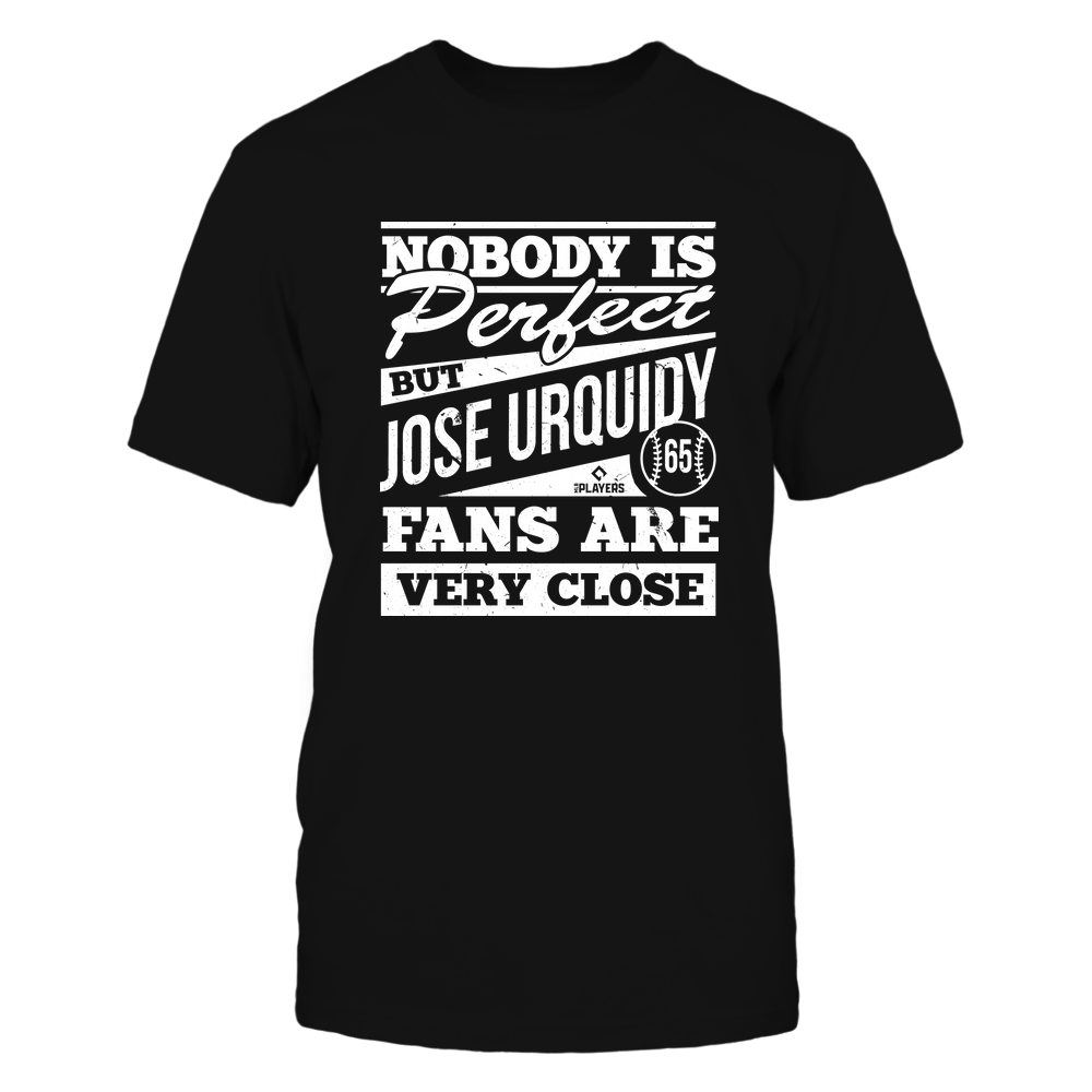 Nobody Is Perfect - Jose Urquidy Tee | Houston Major League Team | Ballpark MVP | MLBPA