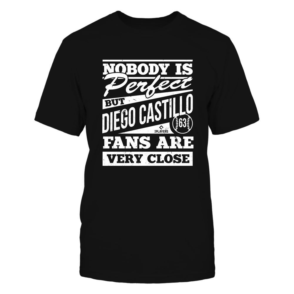 Nobody Is Perfect - Diego Castillo Shirt | Seattle Major League Baseball Team | Ballpark MVP | MLBPA