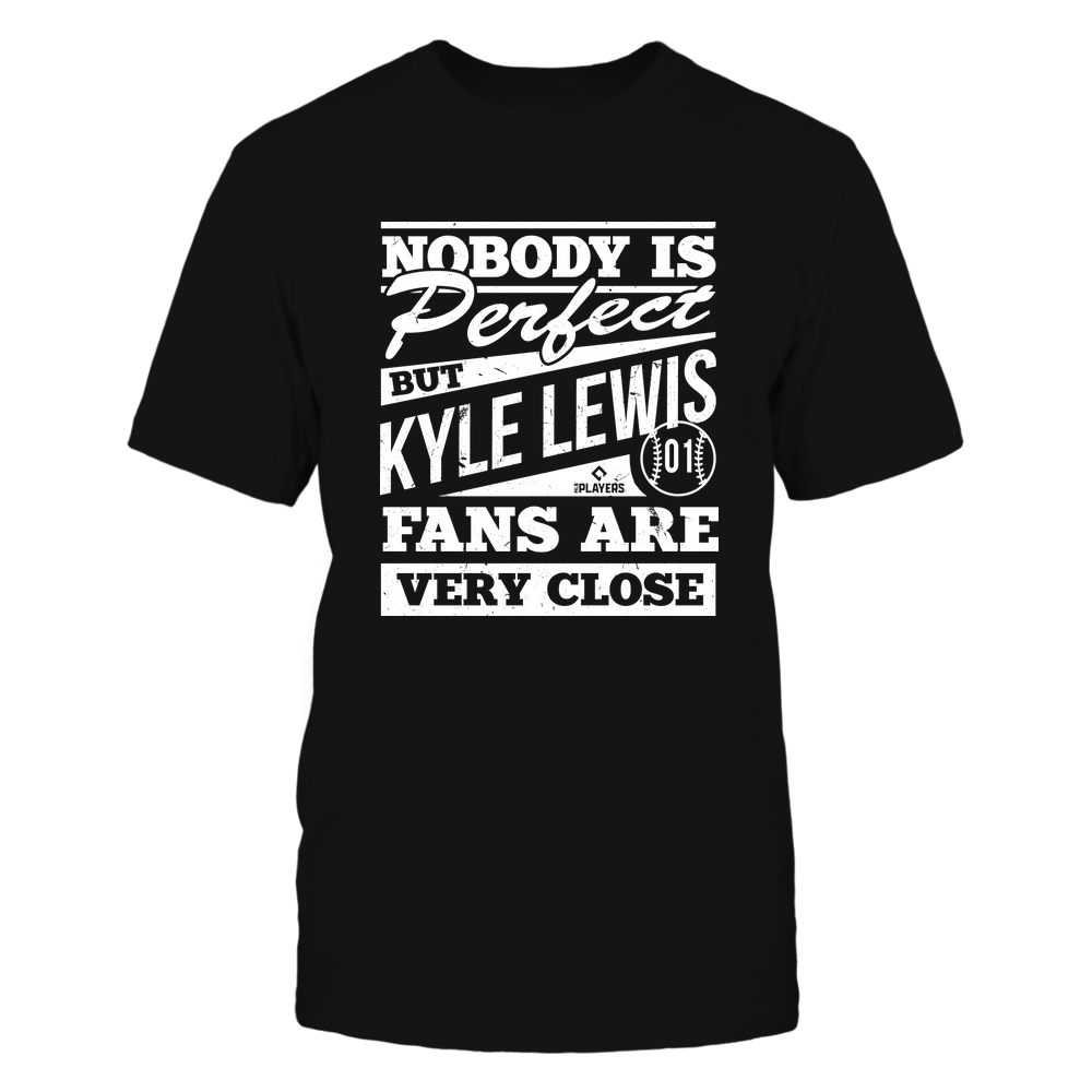 Nobody Is Perfect - Kyle Lewis Tee | Seattle Pro Baseball Team | MLBPA | Ballpark MVP