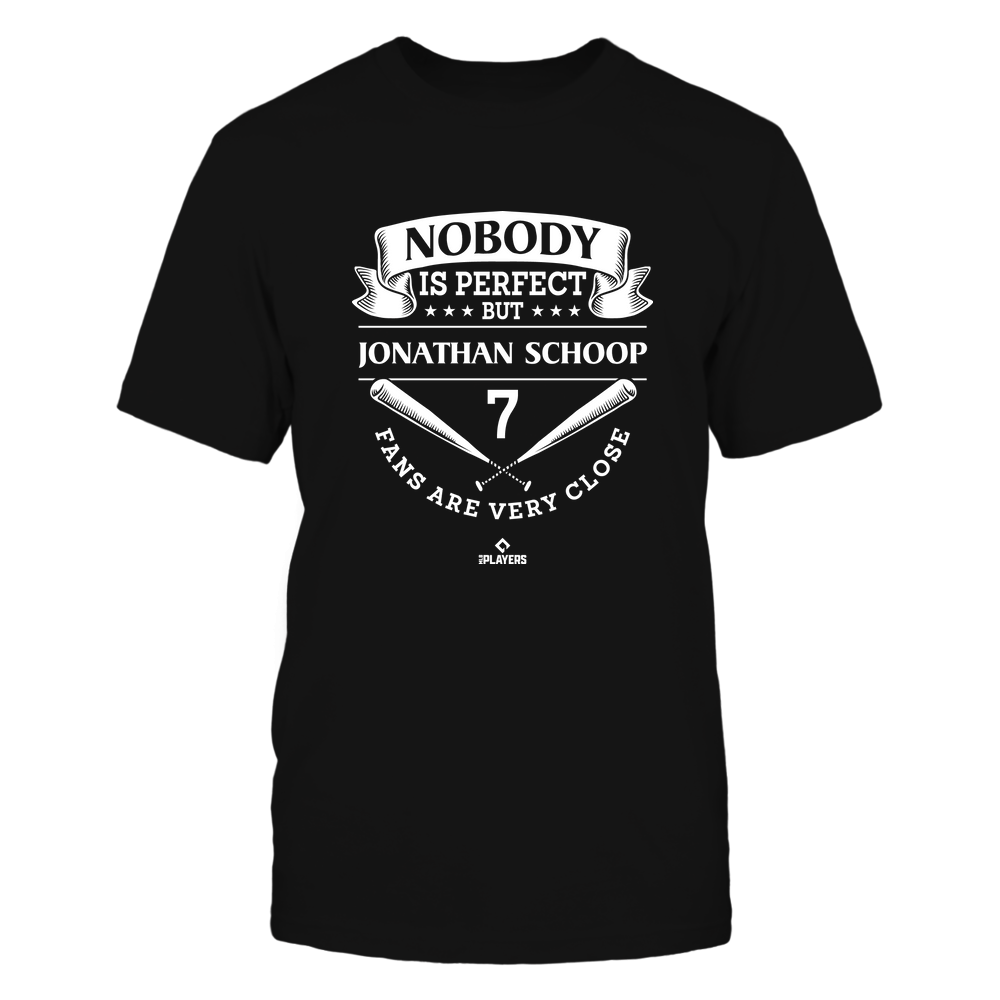 Nobody Is Perfect - Jonathan Schoop Tee | Detroit Major League Baseball | MLBPA | Ballpark MVP