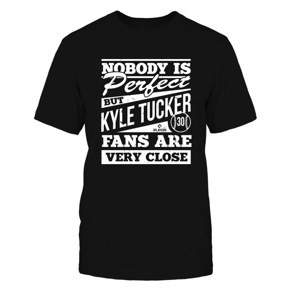 Nobody Is Perfect - Kyle Tucker Shirt | Houston Major League | MLBPA | Ballpark MVP