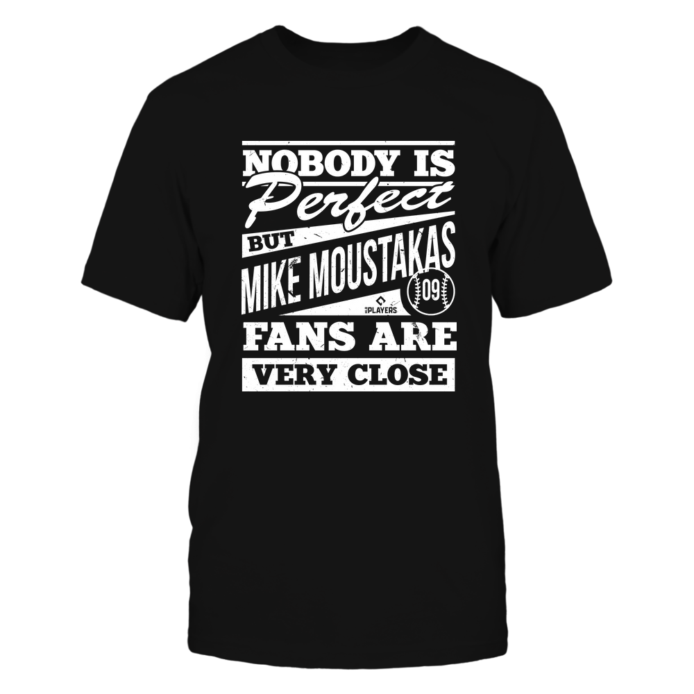 Nobody Is Perfect - Mike Moustakas T-Shirt | Cincinnati MLB Team | MLBPA | Ballpark MVP