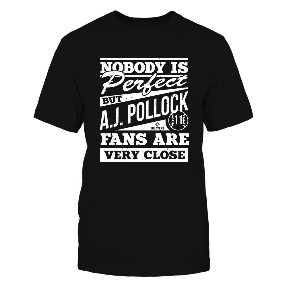 Nobody Is Perfect - A.J. Pollock Tee | Los Angeles D Major League | MLBPA | Ballpark MVP