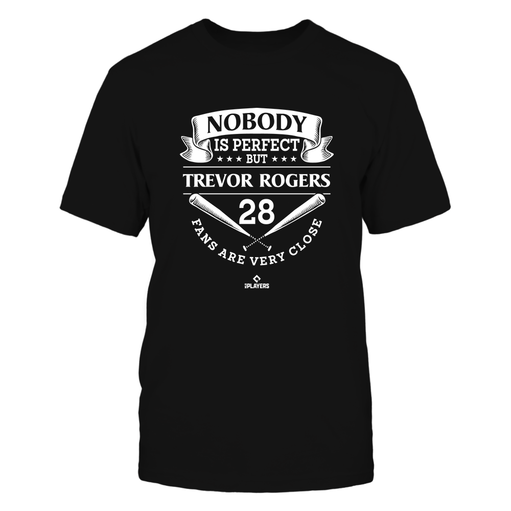 Nobody Is Perfect - Trevor Rogers T-Shirt | Miami Baseball Team | MLBPA | Ballpark MVP