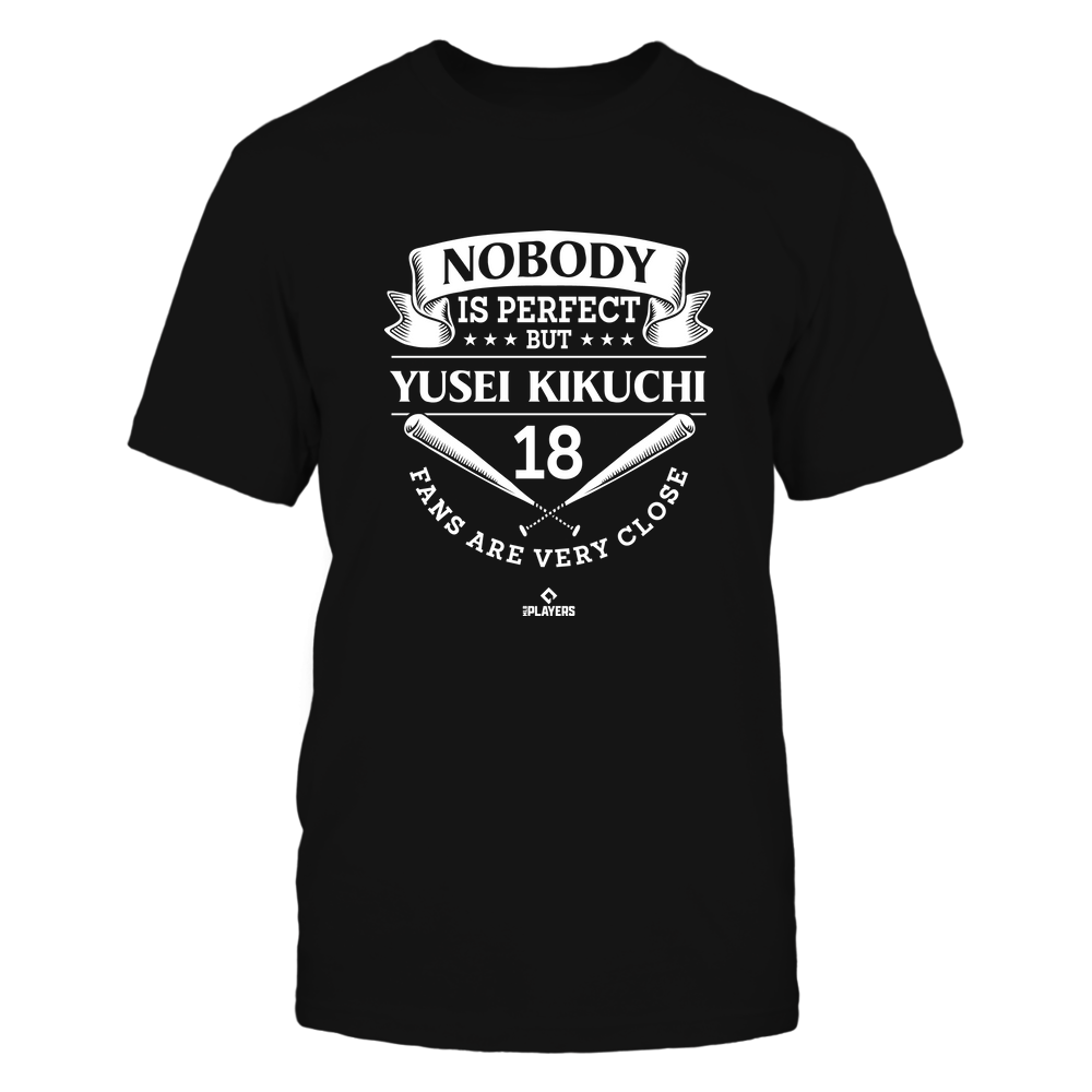 Nobody Is Perfect - Yusei Kikuchi Tee | Seattle Major League Baseball | MLBPA | Ballpark MVP